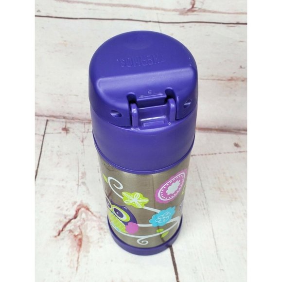 Owl Kids Thermos Kids Thermal Traveling Drinking Plastic Thermos - Picture 3 of 11